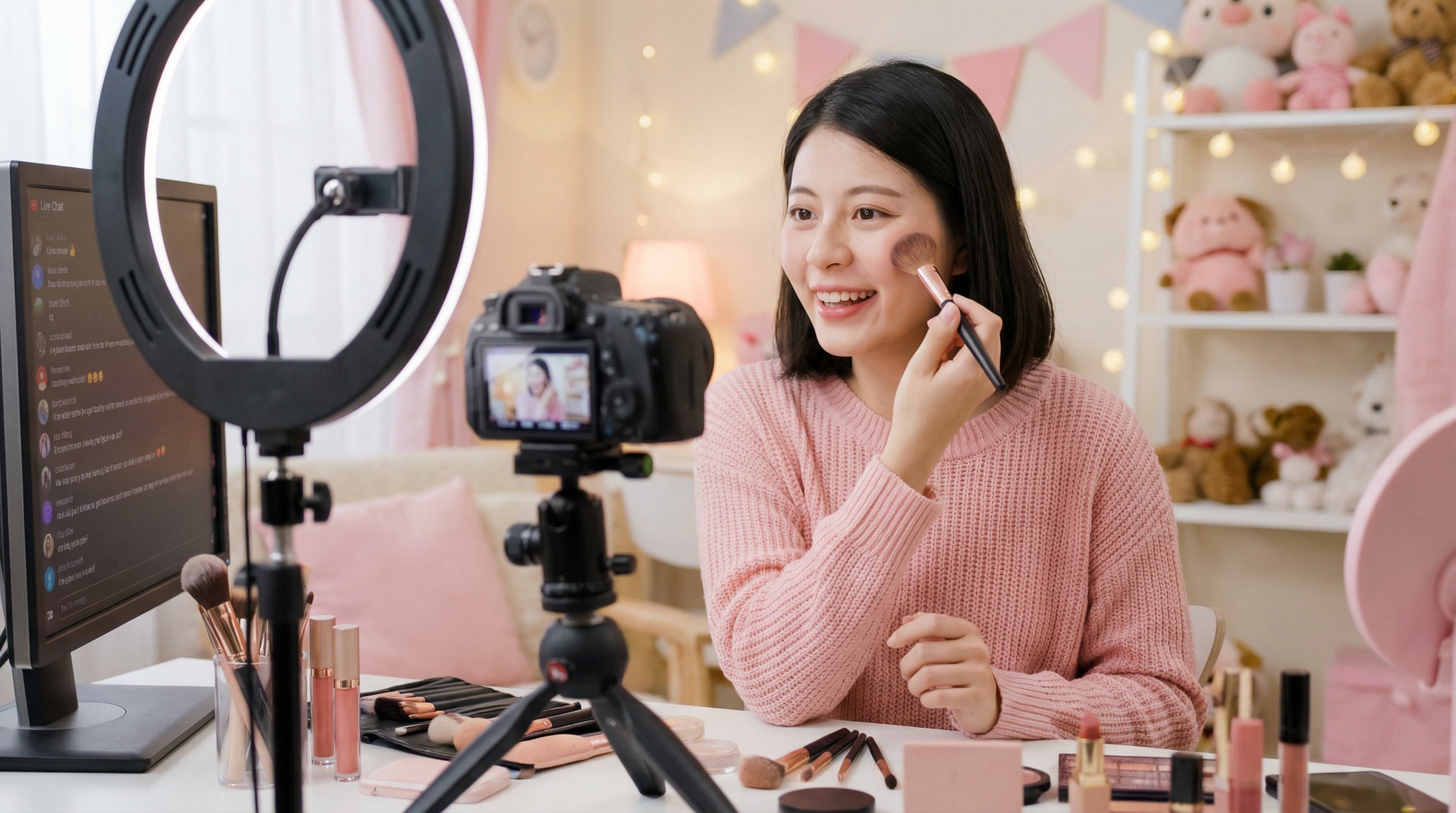 糖心vlog美妆视频教程